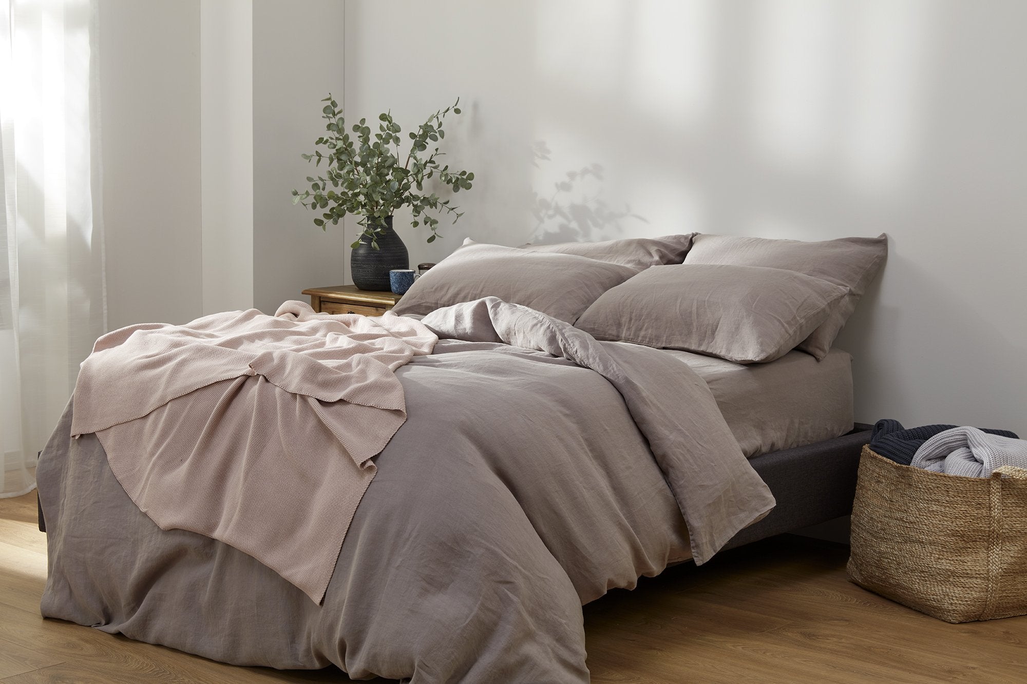 Washed Linen Bedding