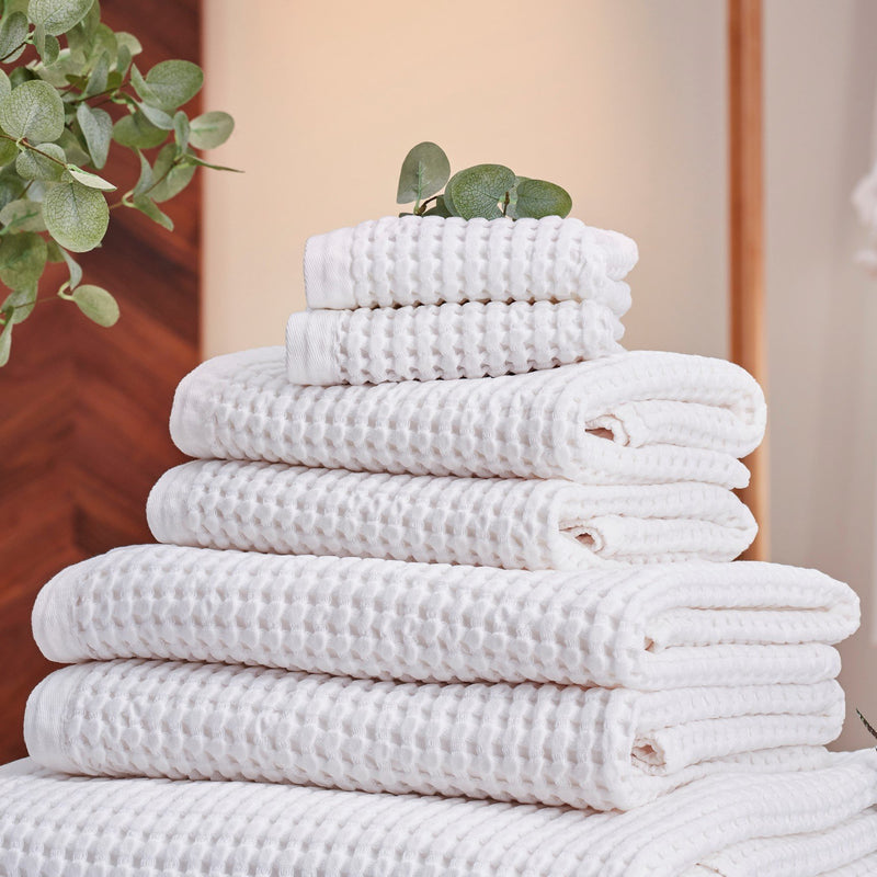 Waffle Towel Set of 6