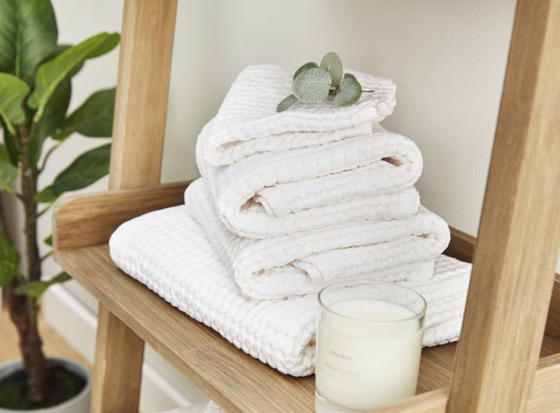 Waffle Face Cloth Pair