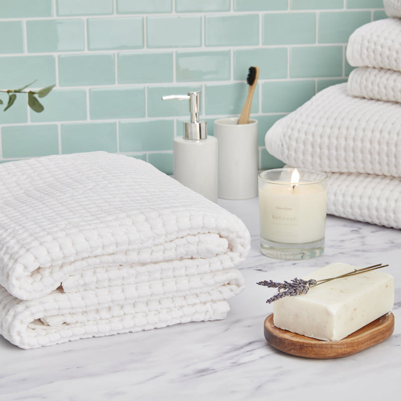 Waffle Bath Towel