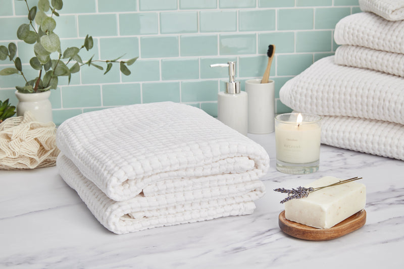 Waffle Bath Towel