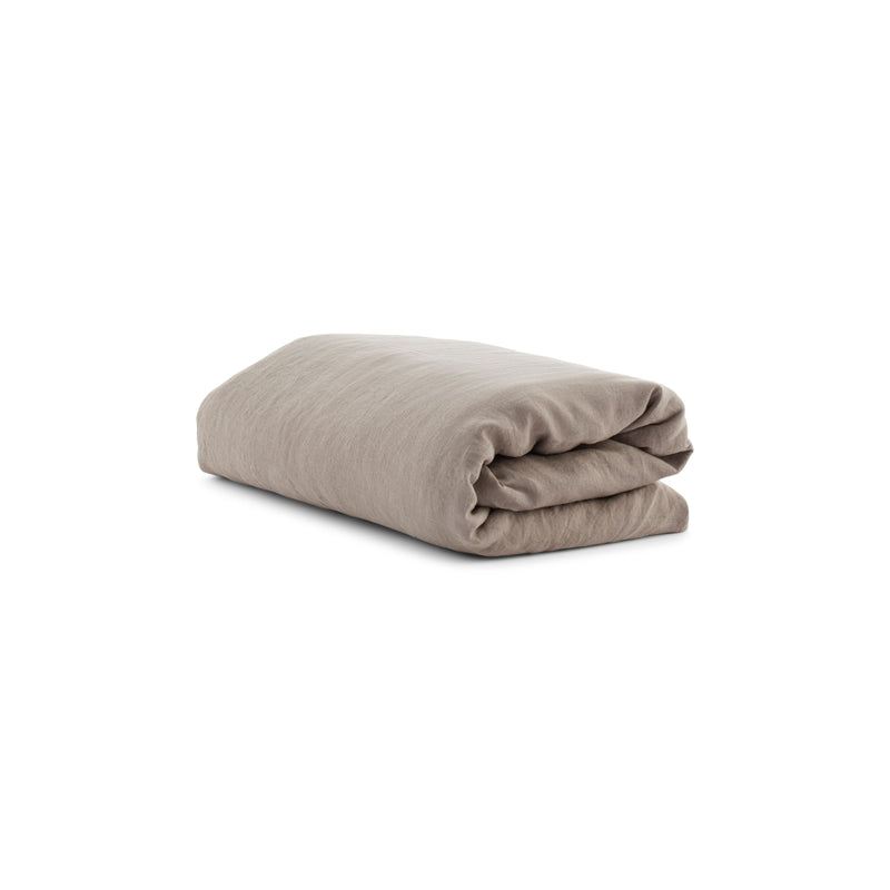 Washed Linen Fitted Sheet