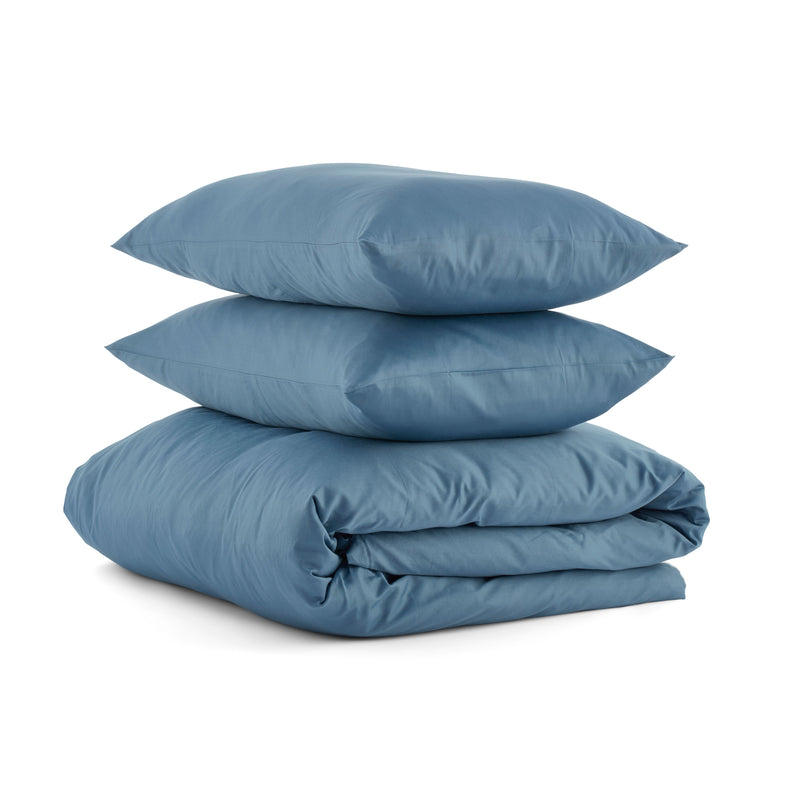 Organic Cotton Percale Duvet Set