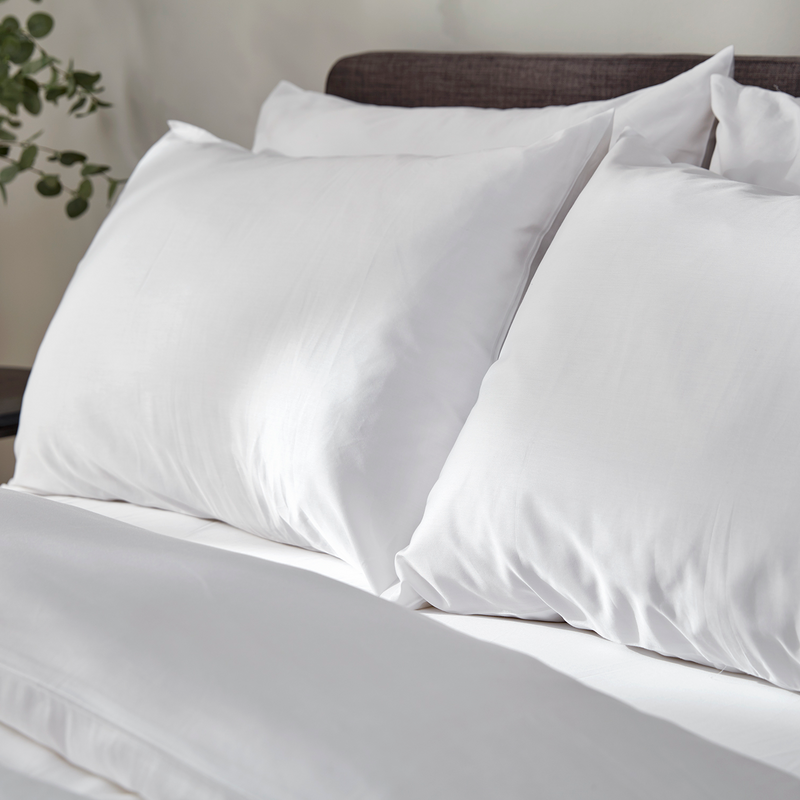 Organic Cotton Sateen Pillowcase Pair